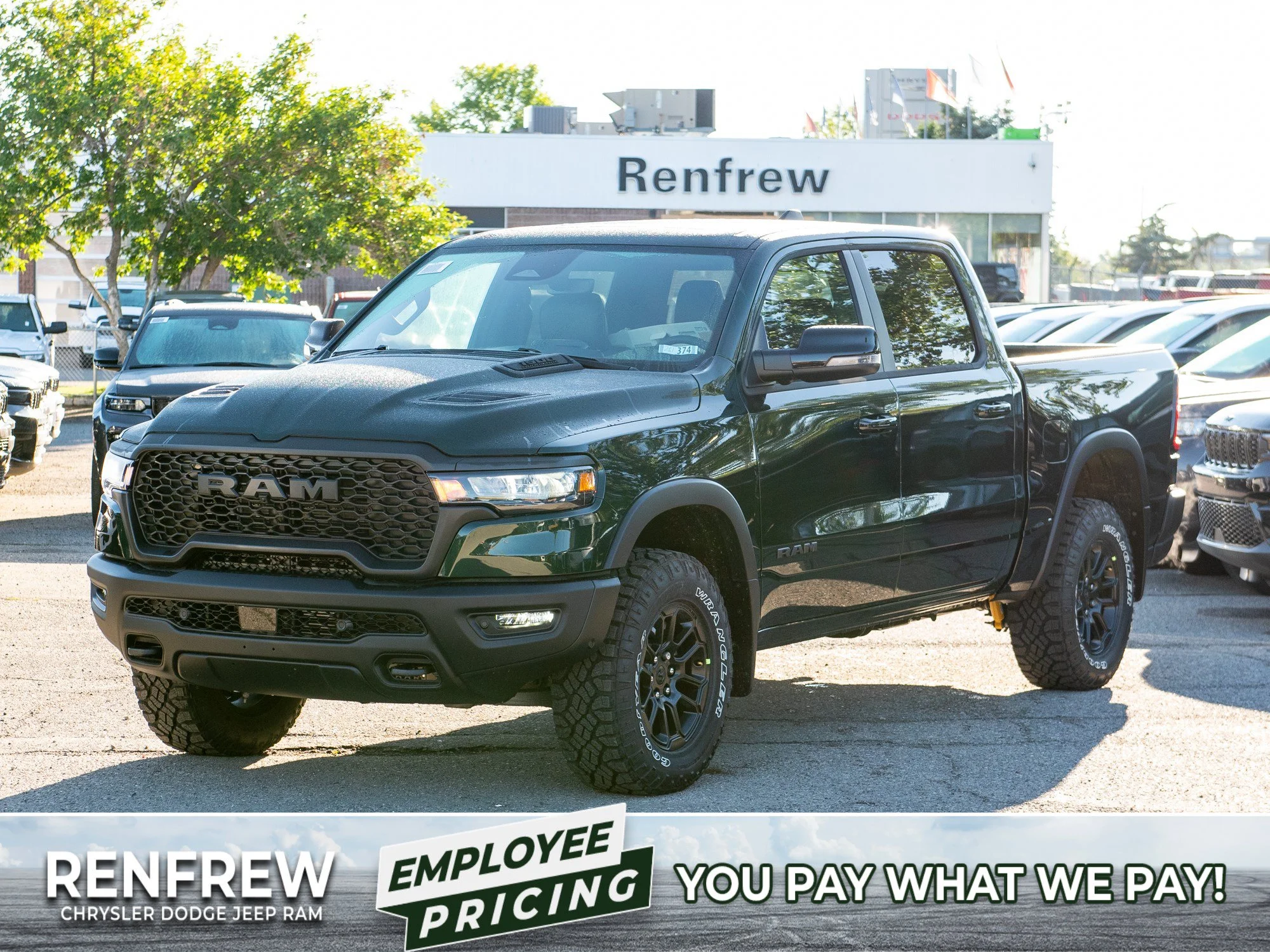 New 2026 Green RAM Rebel* image 1
