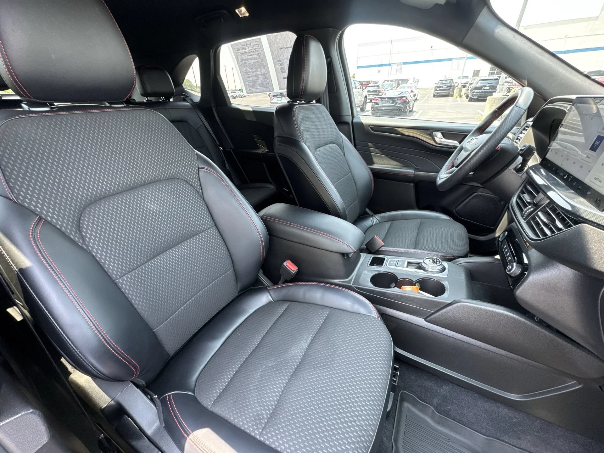 Used 2023 Cinnabar Red Metallic Premium Colorant Ford ST-Line image 25