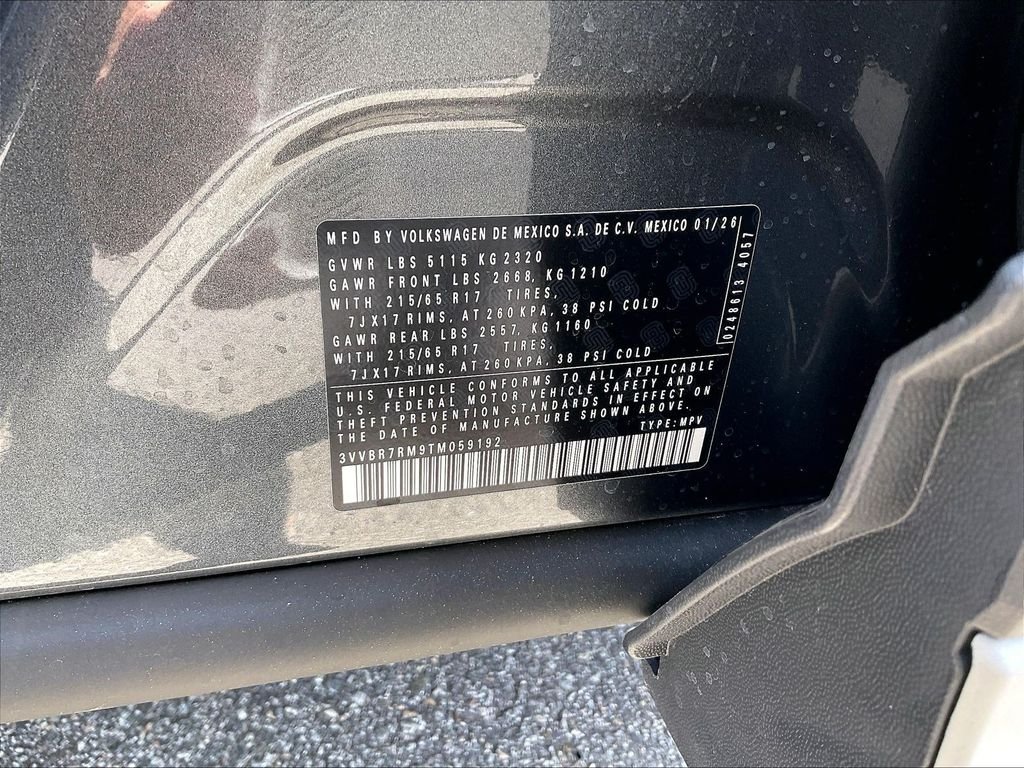 New 2026 Gray Volkswagen 2.0T S image 16