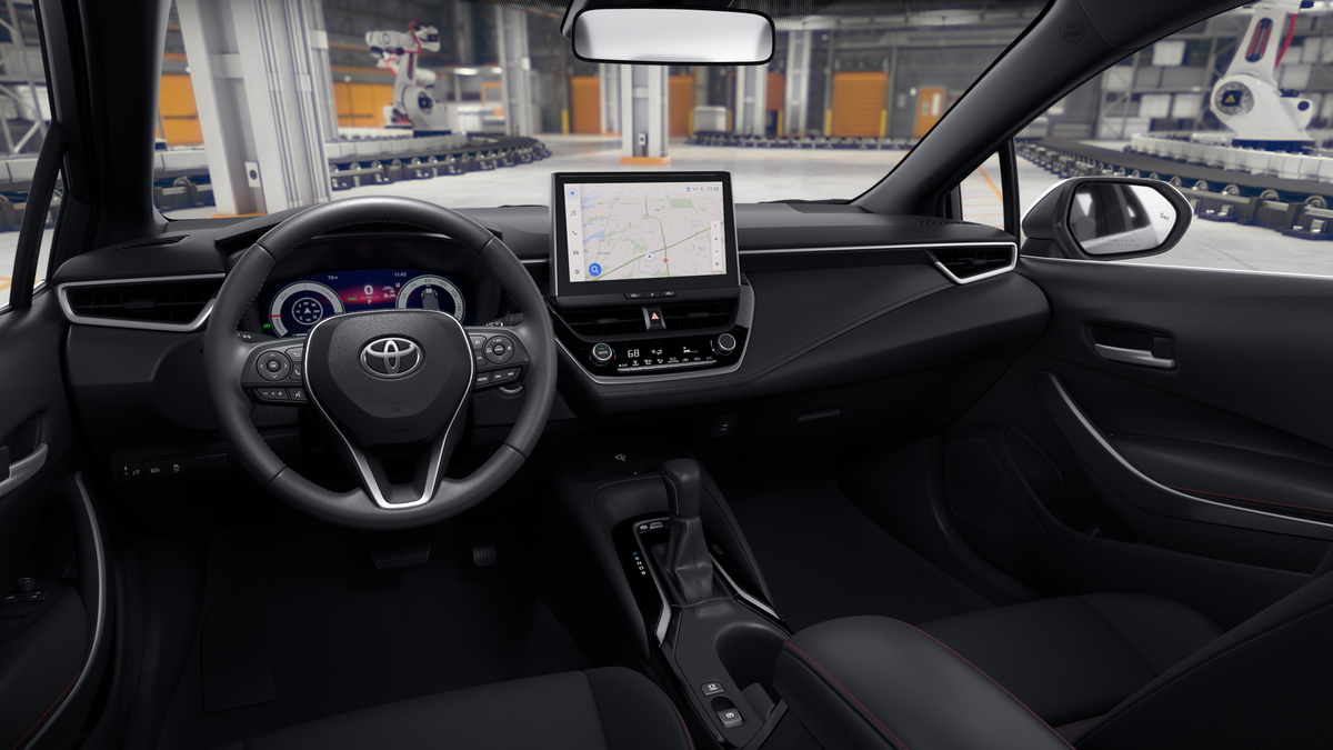 New 2026 Midnight Black Metallic Toyota Hybrid SE image 19