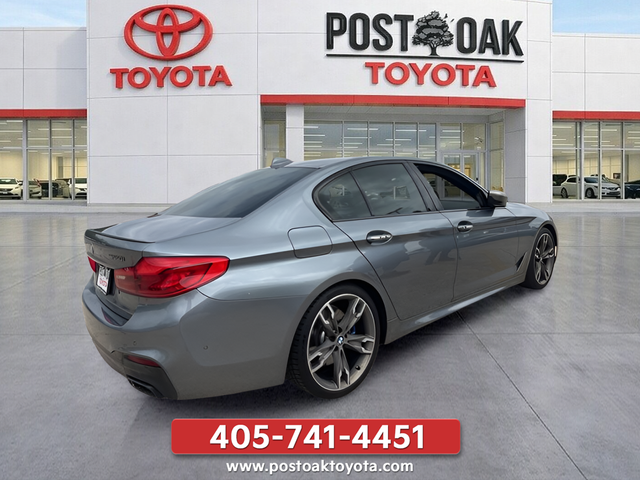 Used 2018 Blue BMW M550i xDrive image 6