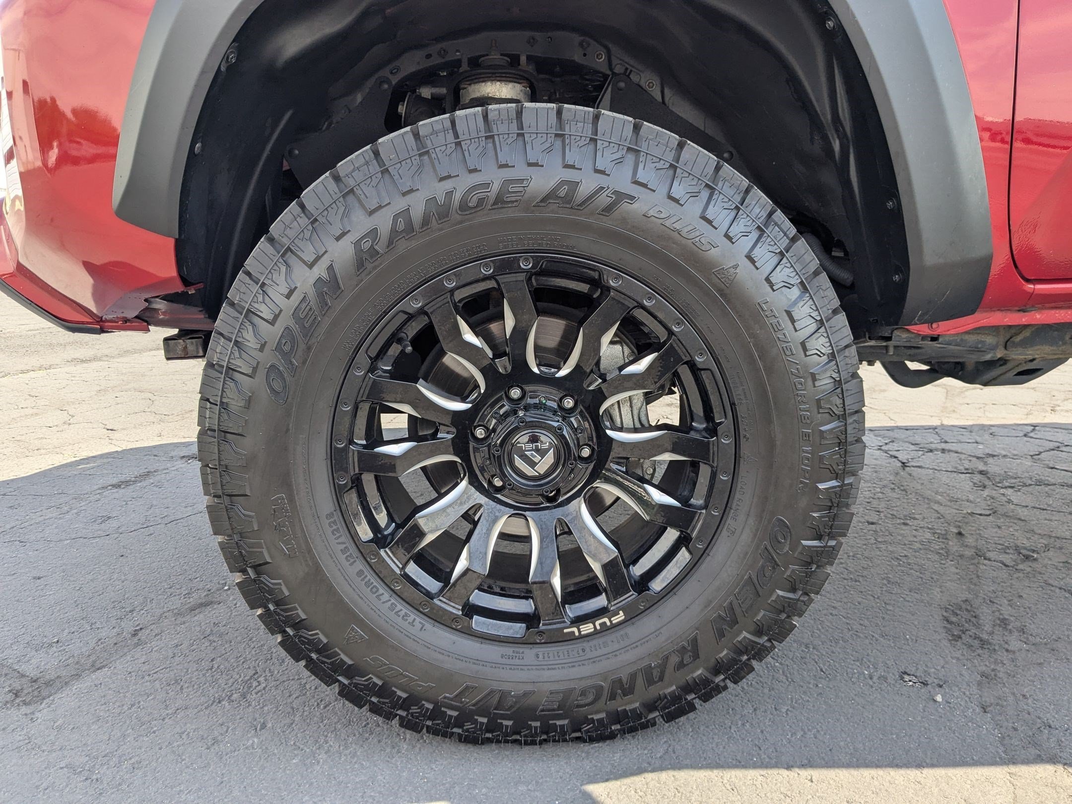 Used 2021 Barcelona Red Metallic Toyota TRD Off Road image 32