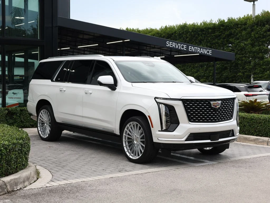 Used 2025 White Cadillac Premium image 2
