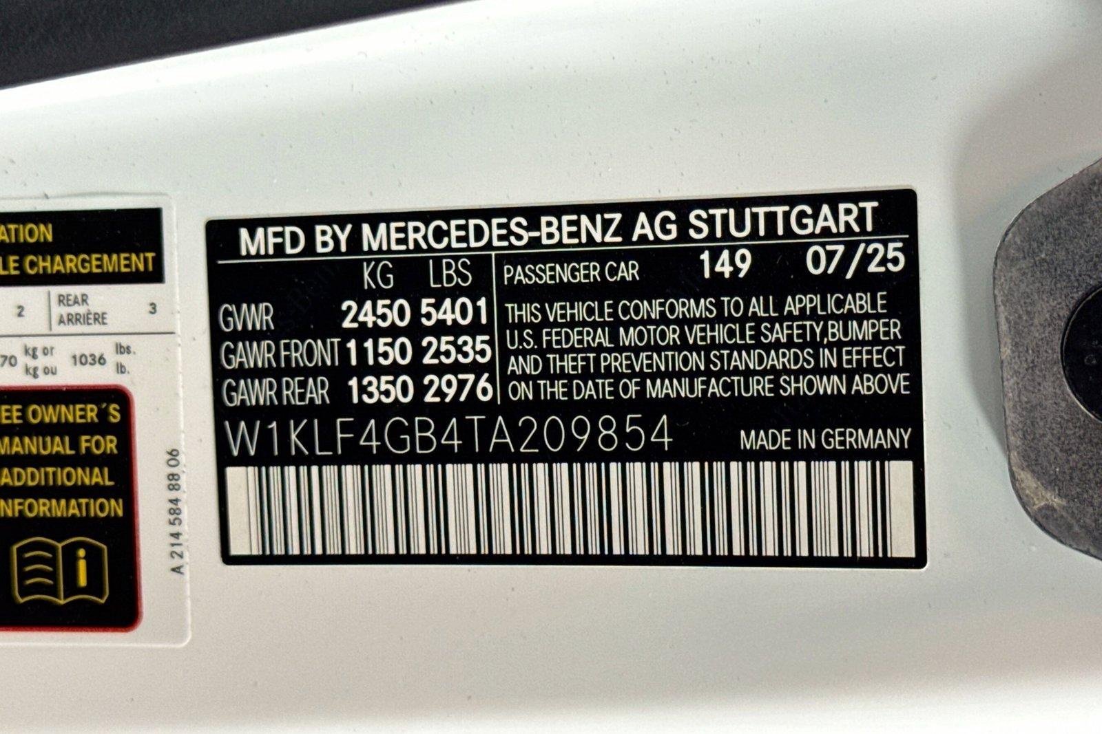 New 2026 Polar White Mercedes-Benz E 350 image 30