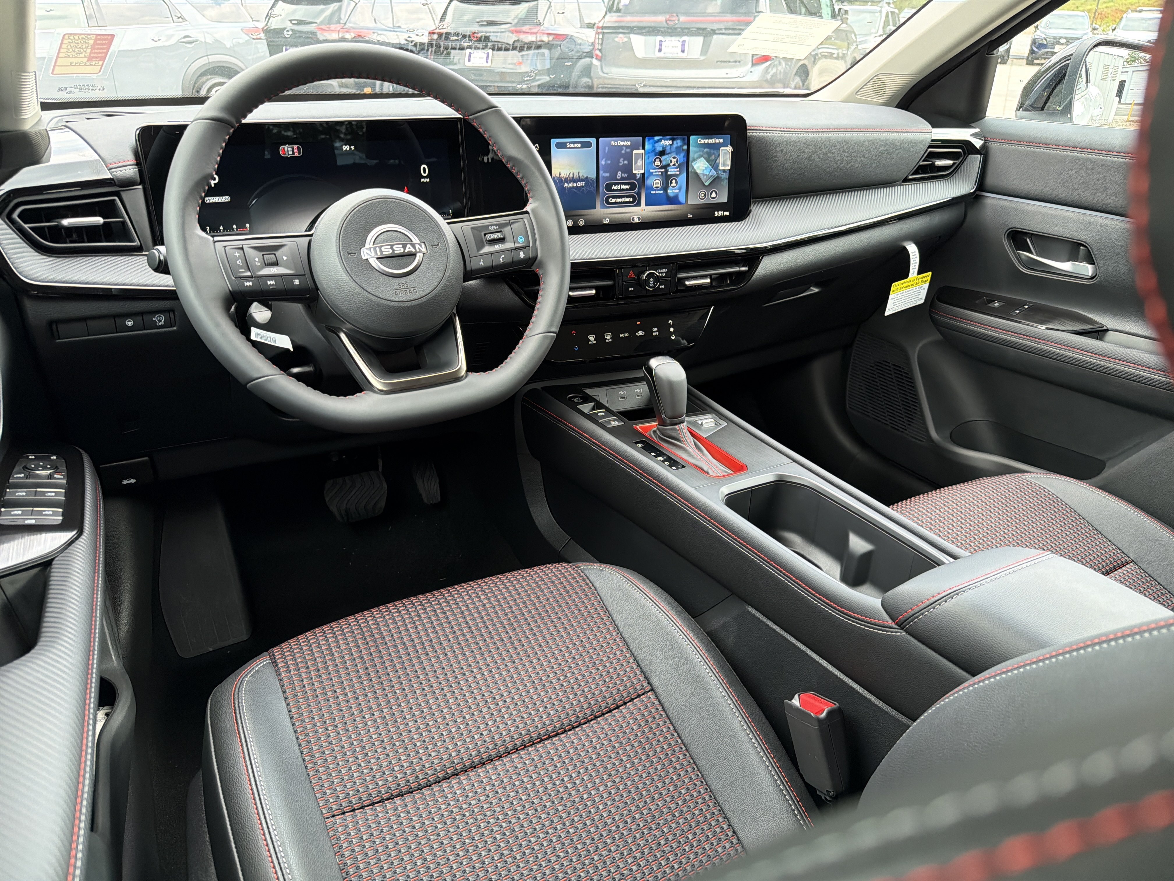 New 2026 Aspen White Tricoat/Super Black Nissan SR image 23