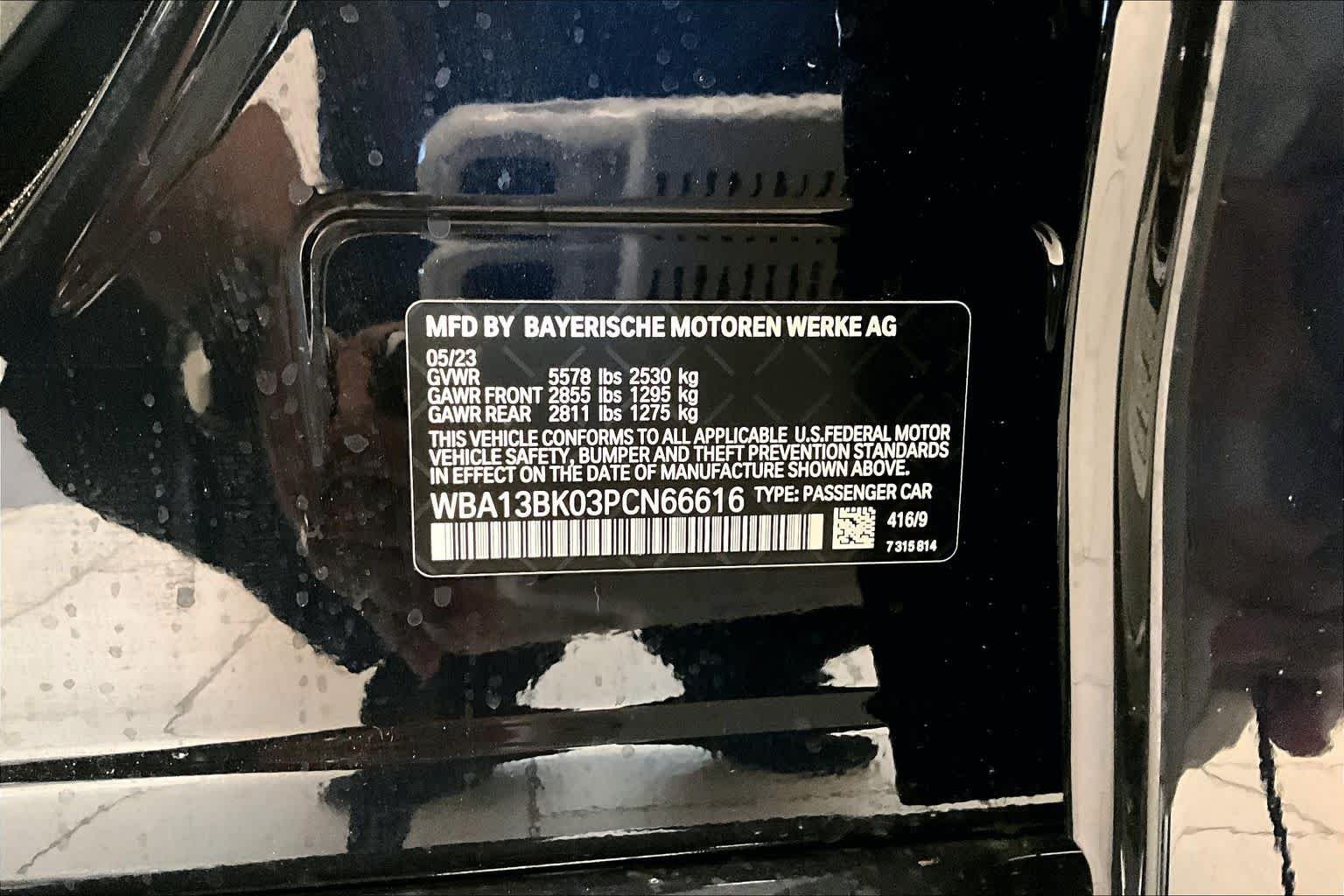 Used 2023 Carbon Black Metallic BMW M550i xDrive image 31