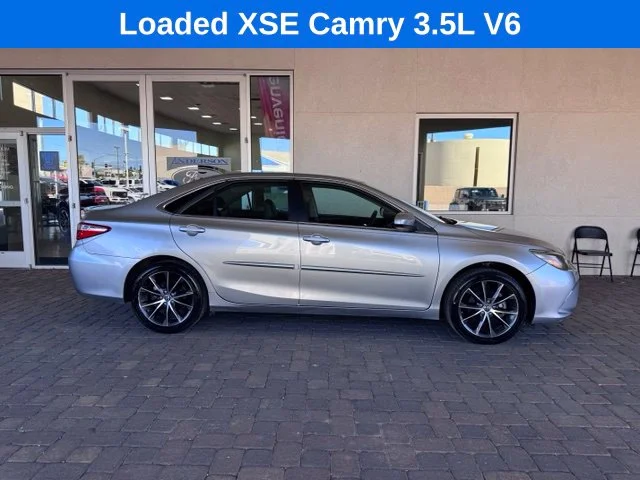 Certified Used 2017 Celestial Silver Metallic Toyota XSE V6 image 6