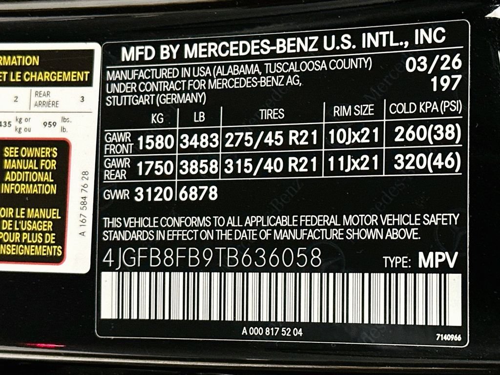 New 2026 Obsidian Black Metallic Mercedes-Benz GLE 580 image 32