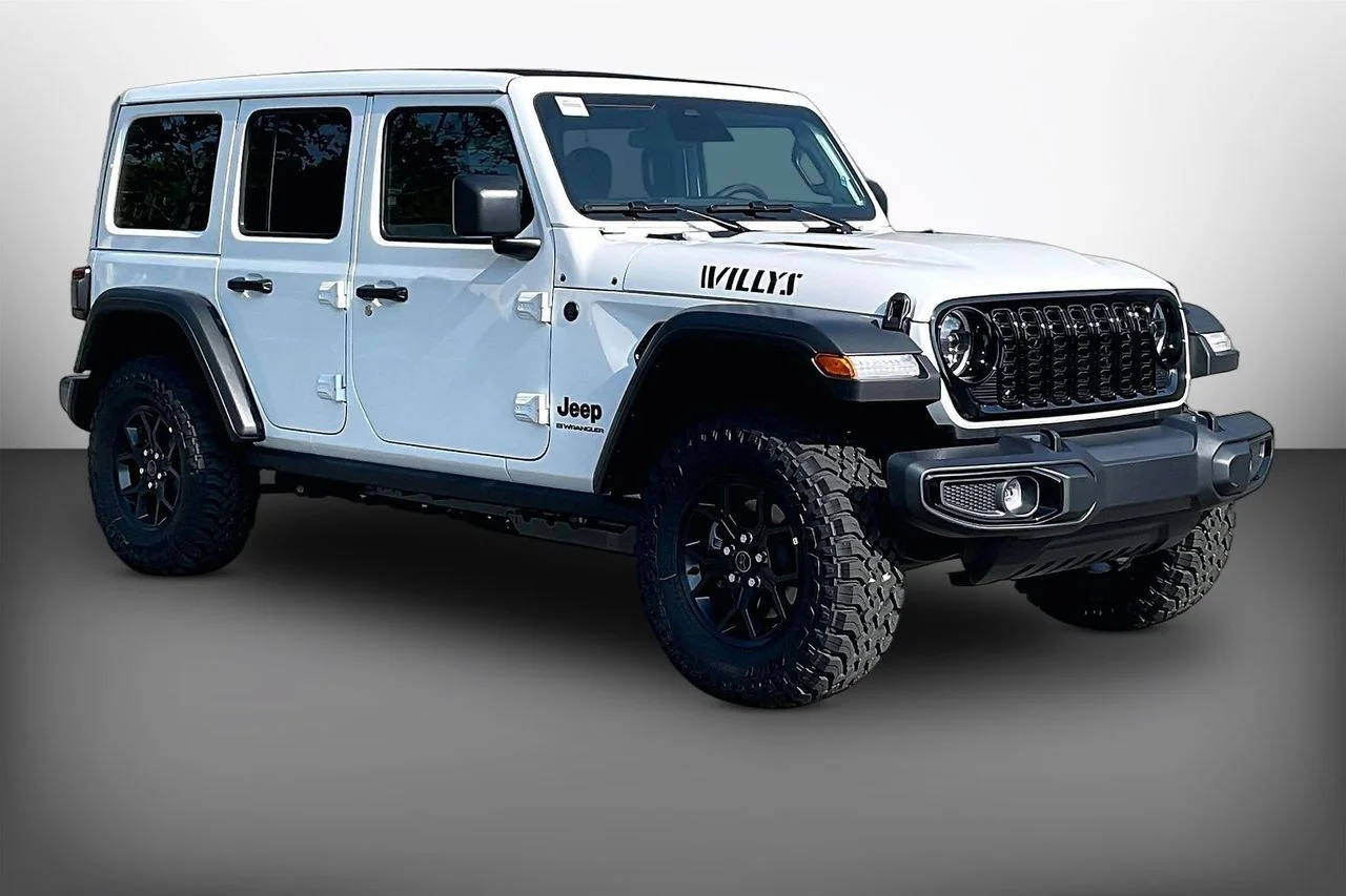 New 2026 Bright White Clearcoat Jeep Willys image 1