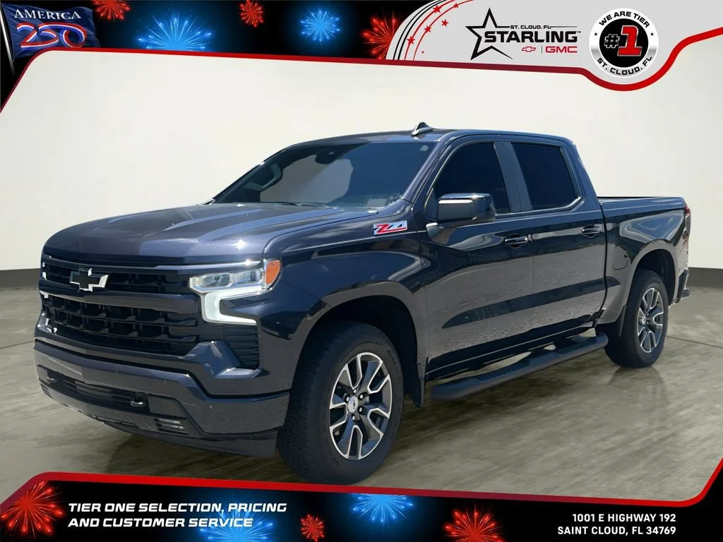 Used 2024 Dark Ash Metallic Chevrolet RST image 1