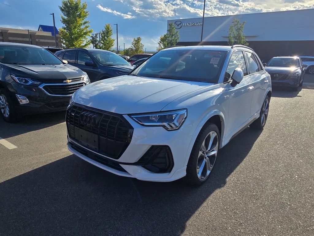 Used 2022 Glacier White Metallic Audi S line Premium Plus image 1