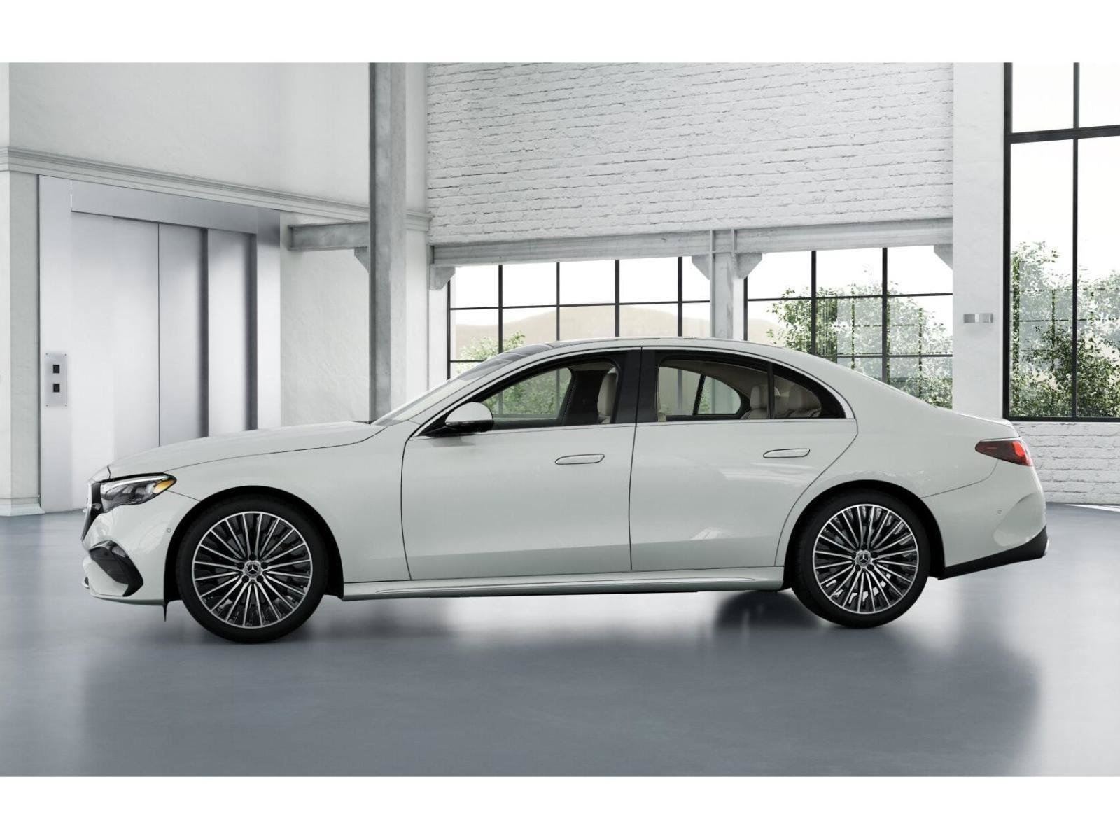 New 2026 MANUFAKTUR Moonlight White Metallic Mercedes-Benz E 350 image 35