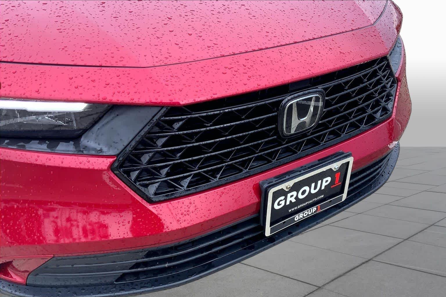Used 2023 Radiant Red Metallic Honda EX image 29