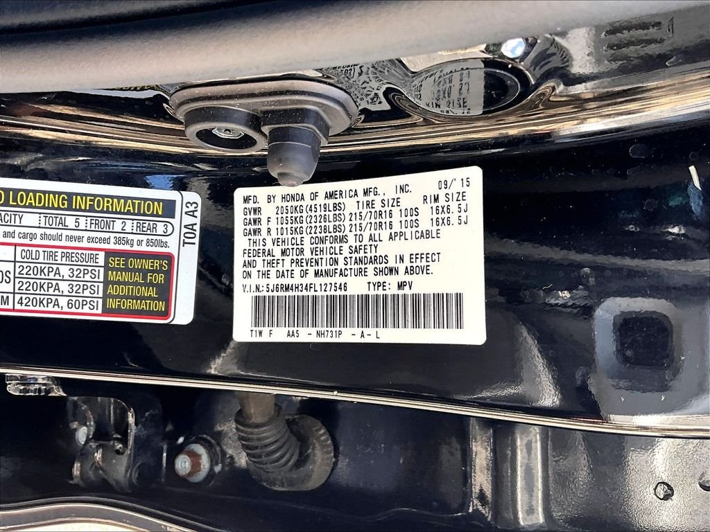 Used 2015 Black Honda LX image 36
