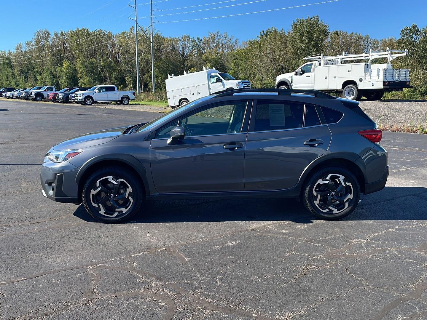 Used 2021 Magnetite Gray Metallic Subaru Limited image 2