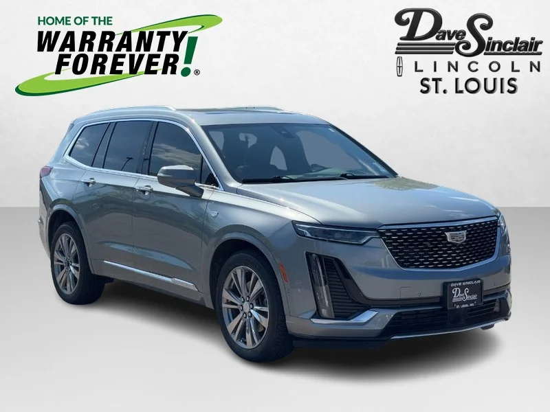 Used 2023 Silver Cadillac Premium Luxury image 1