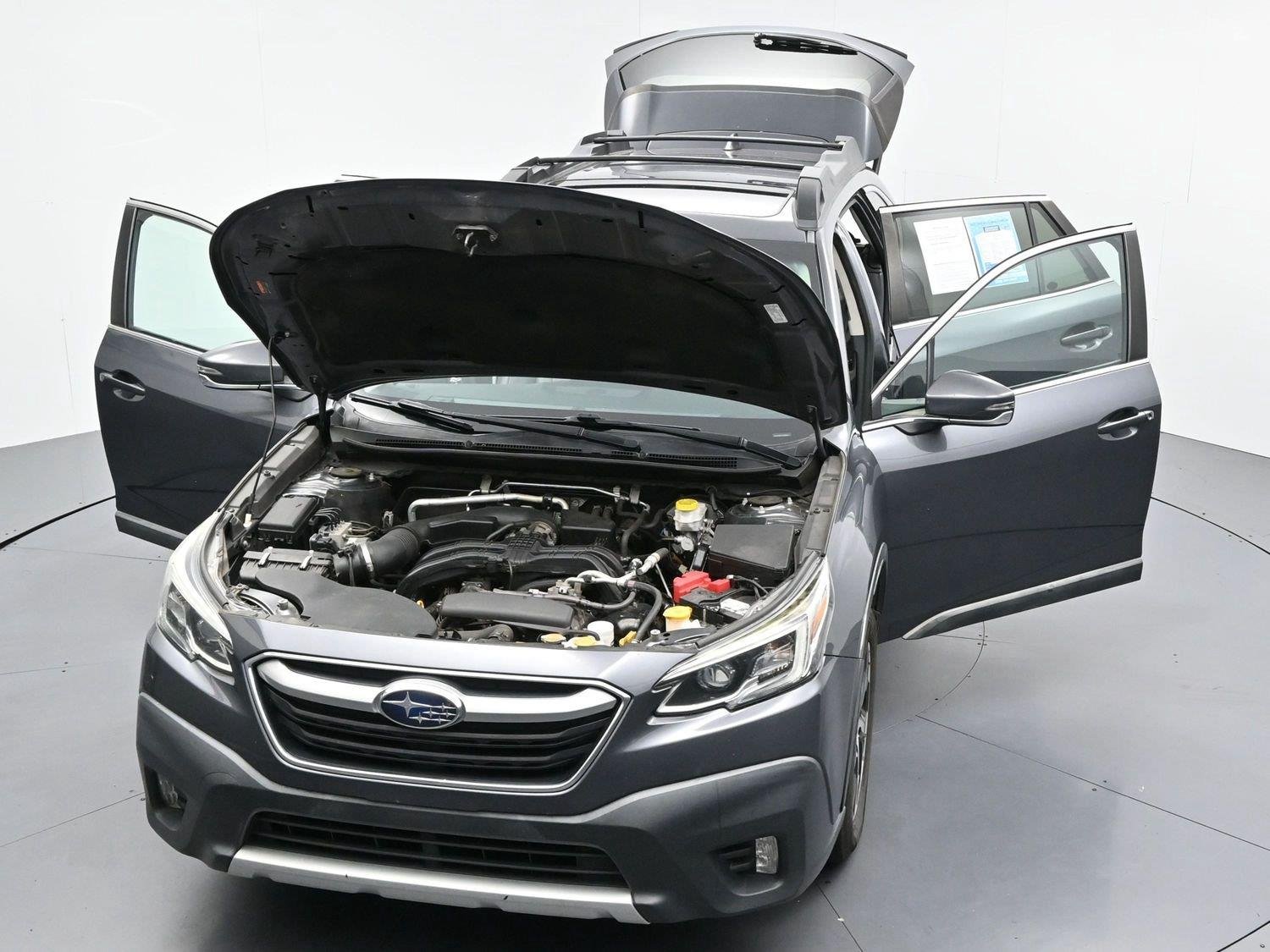 Used 2020 Magnetite Gray Metallic Subaru Limited image 46