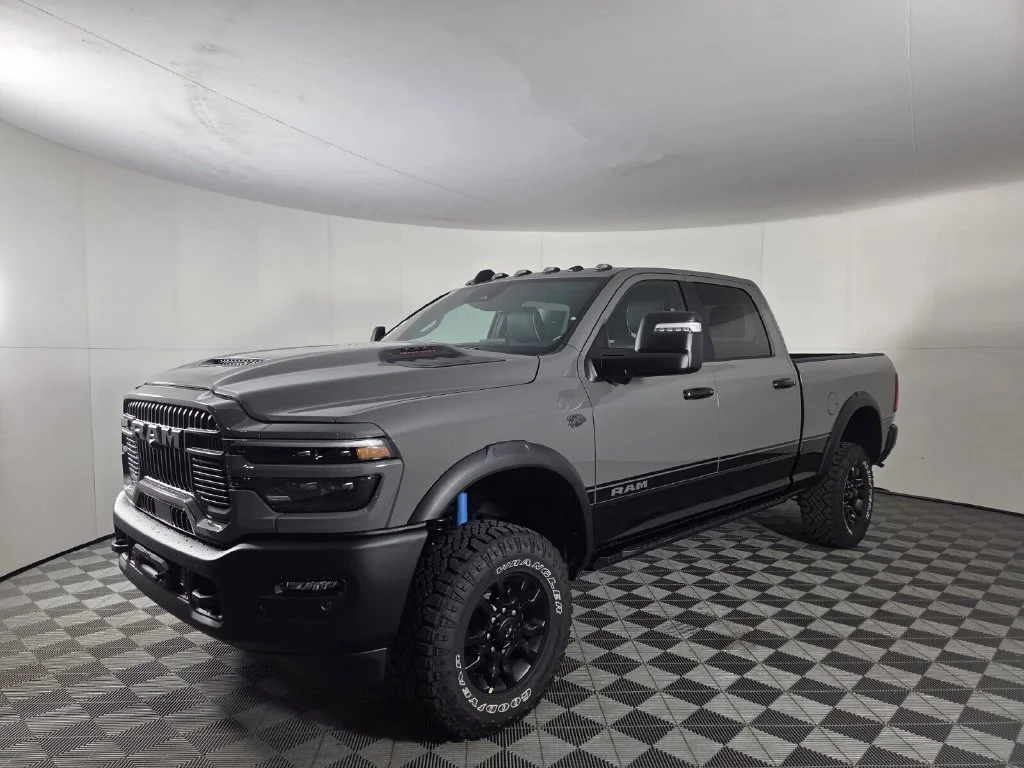 New 2027 Ceramic Gray Clear-Coat Paint RAM Power Wagon Hemi image 25