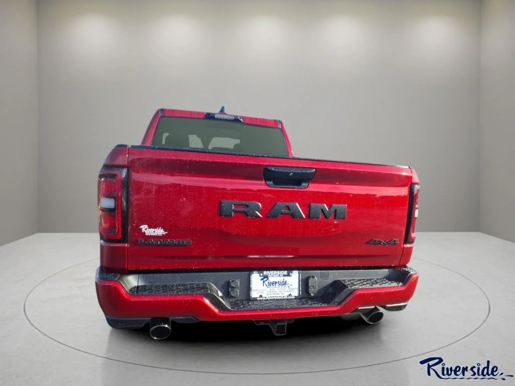 New 2026 Molten Red Pearl-Coat Exterior Paint RAM Laramie image 2