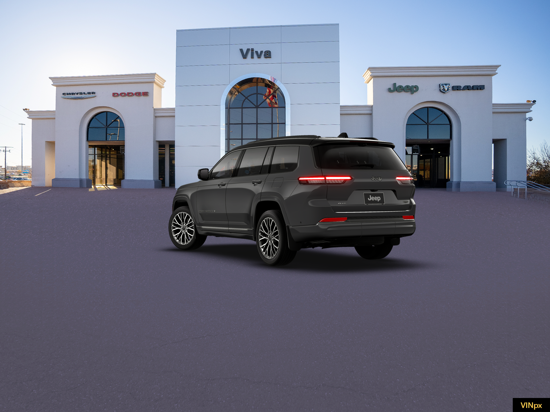 New 2026 Baltic Gray Metallic Clear-Coat Exterior Paint Jeep Summit image 5