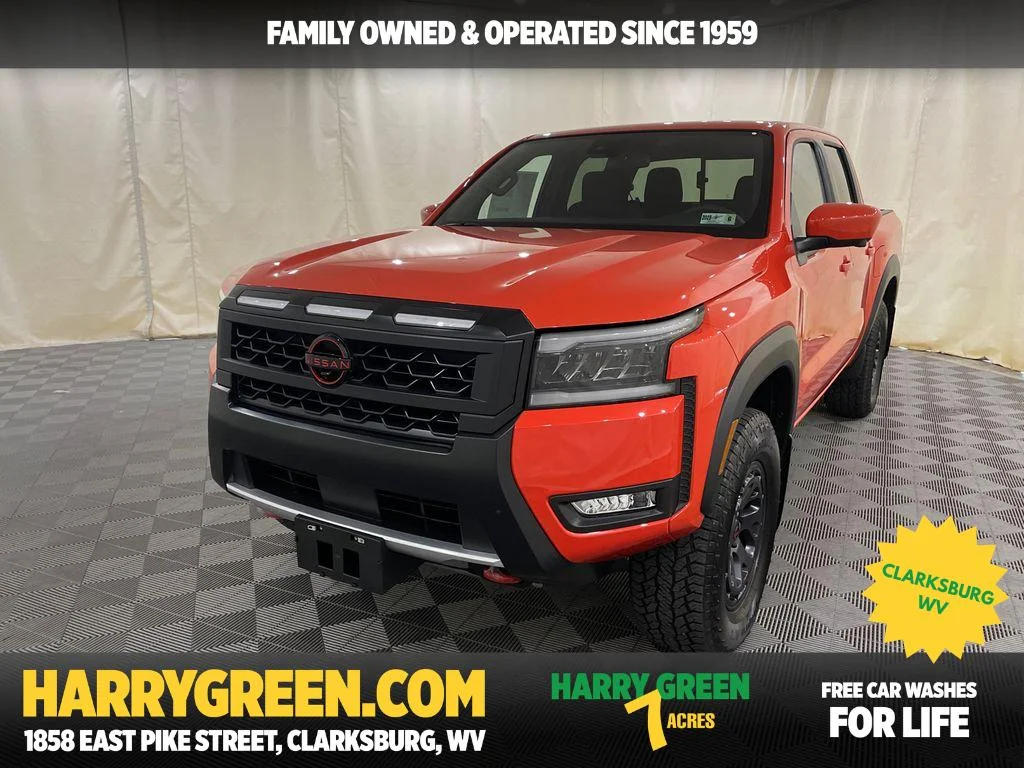 New 2026 Afterburn Orange Nissan Crew Cab PRO-4X® image 1
