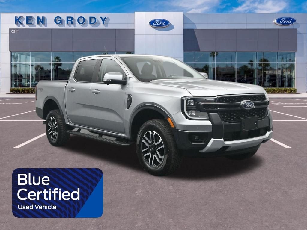 Certified Used 2024 Silver Ford Lariat image 1