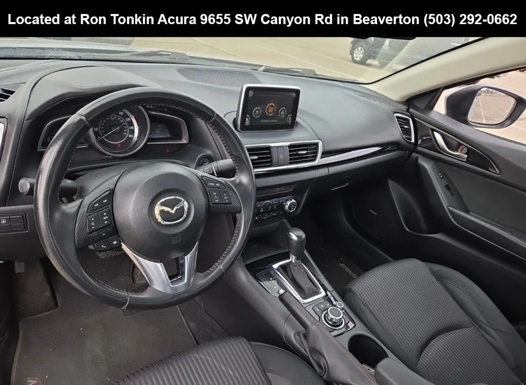 Used 2016 Blue Reflex Mica Mazda i Touring image 8
