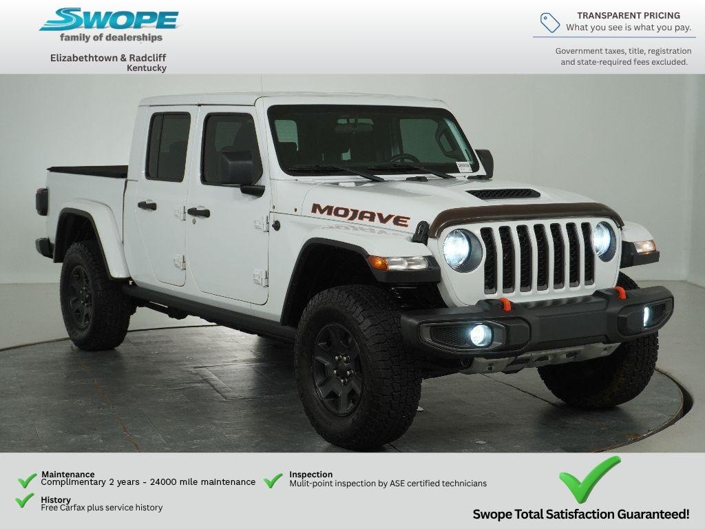 Used 2021 Bright White Clearcoat Jeep Mojave image 1