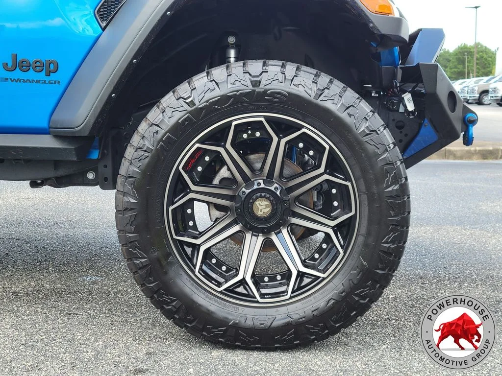 Used 2024 Blue Jeep Willys Wheeler image 11