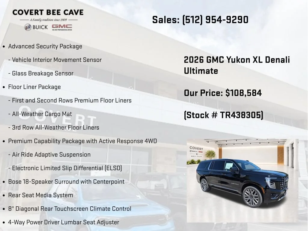 2026 GMC Yukon XL Denali Ultimate - Photo 24