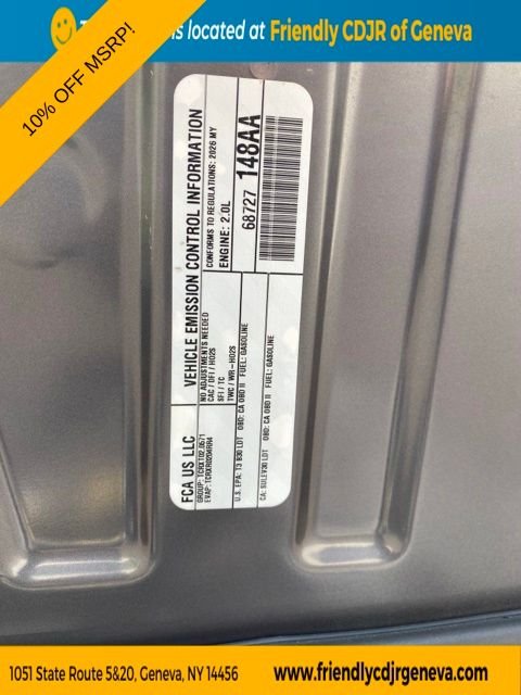 New 2026 Baltic Gray Metallic Clear-Coat Exterior Paint Jeep Altitude image 24