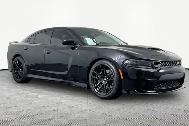 Used 2022 Black Dodge R T Scat Pack image 3