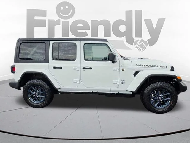 New 2026 Bright White Clearcoat Jeep 85th Anniversary Edition image 4