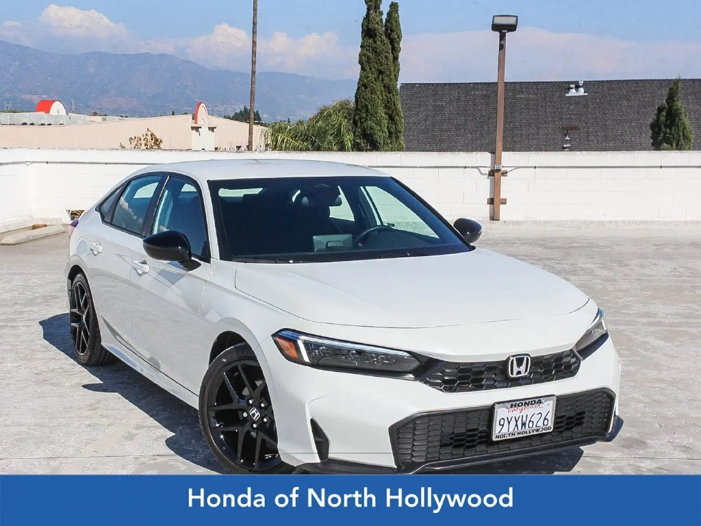 Certified Used 2026 Platinum White Honda Sport image 1