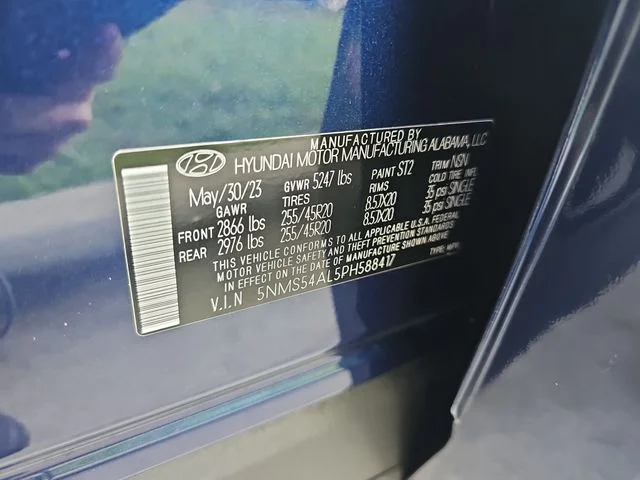 Used 2023 Blue Hyundai Calligraphy image 34
