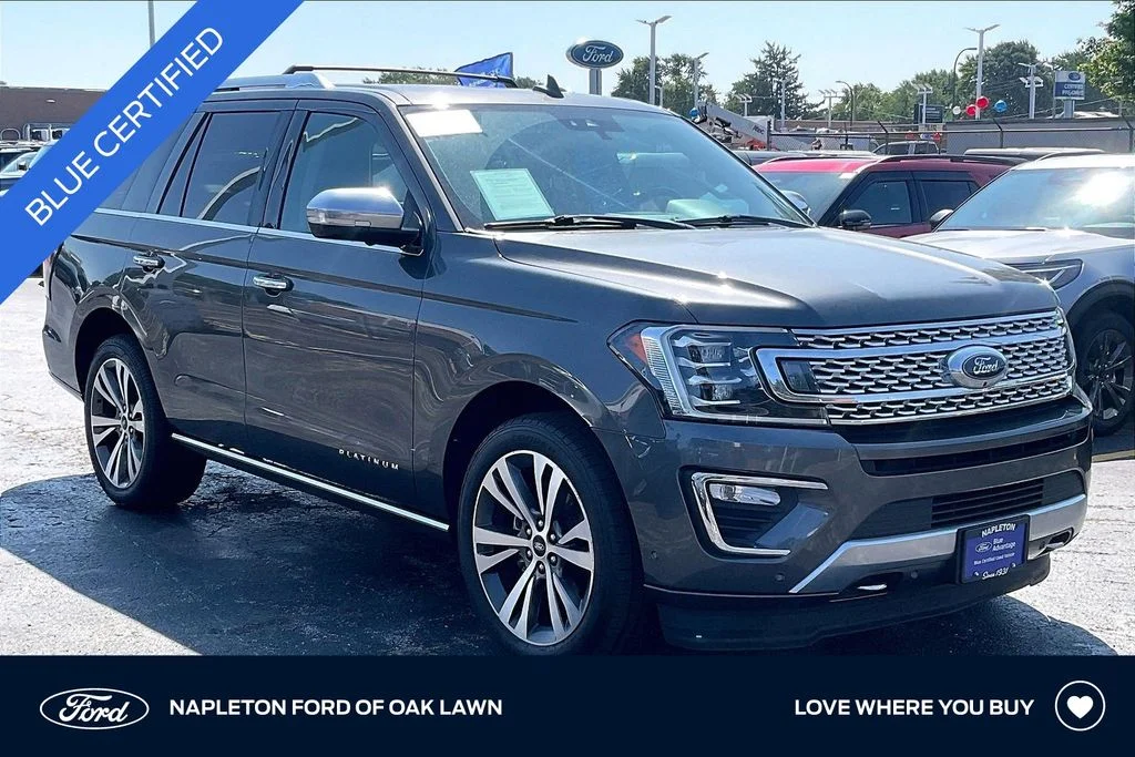 Used 2020 Gray Ford Platinum image 1