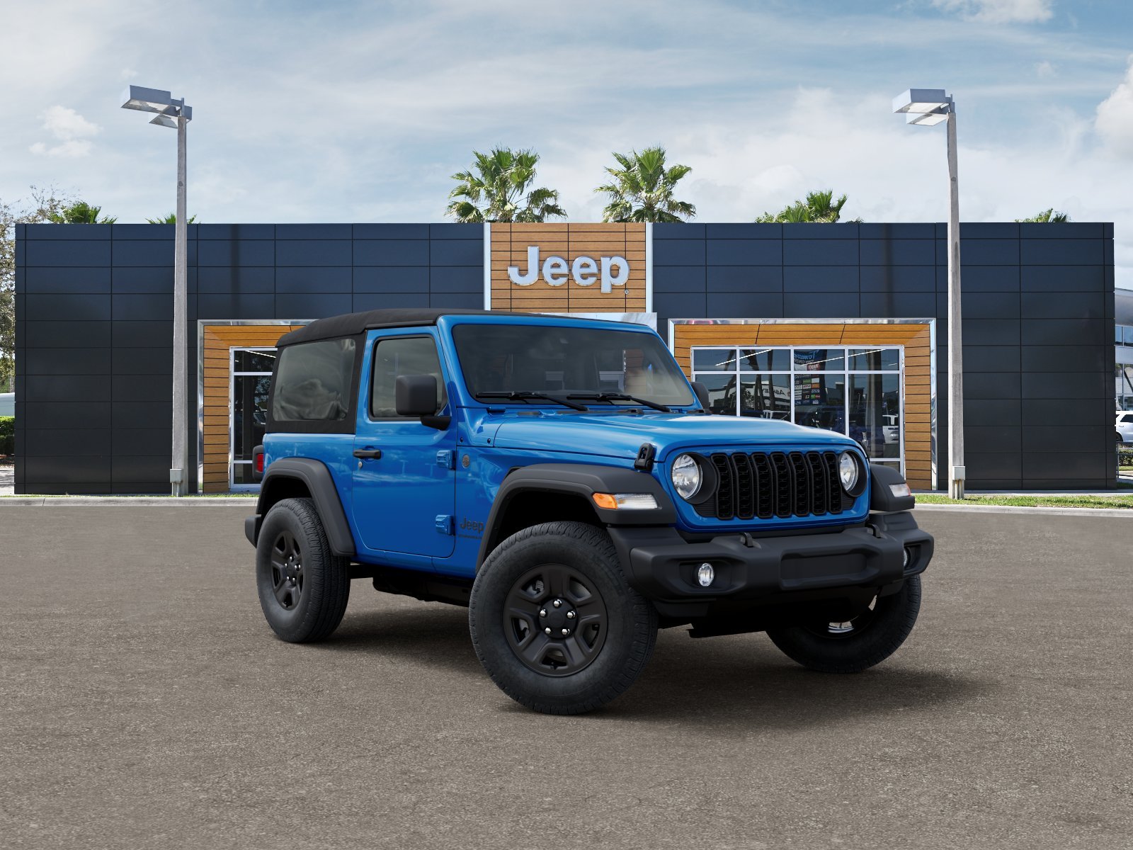 New 2026 Hydro Blue Pearlcoat Jeep Sport image 29