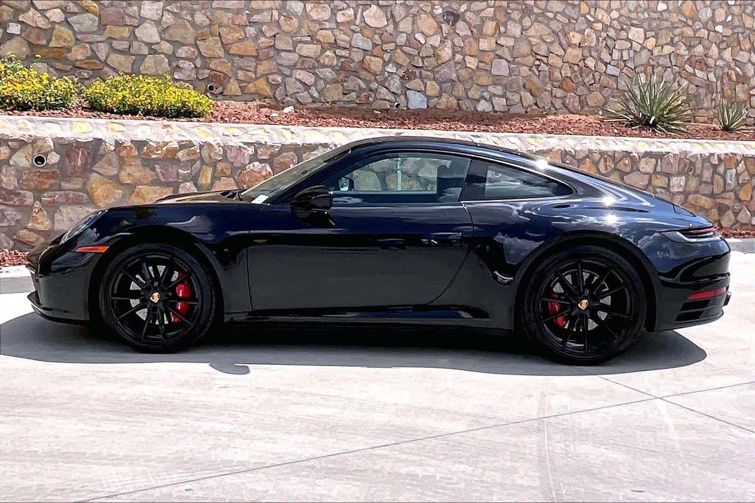 Used 2022 Jet Black Metallic Porsche Carrera S image 2