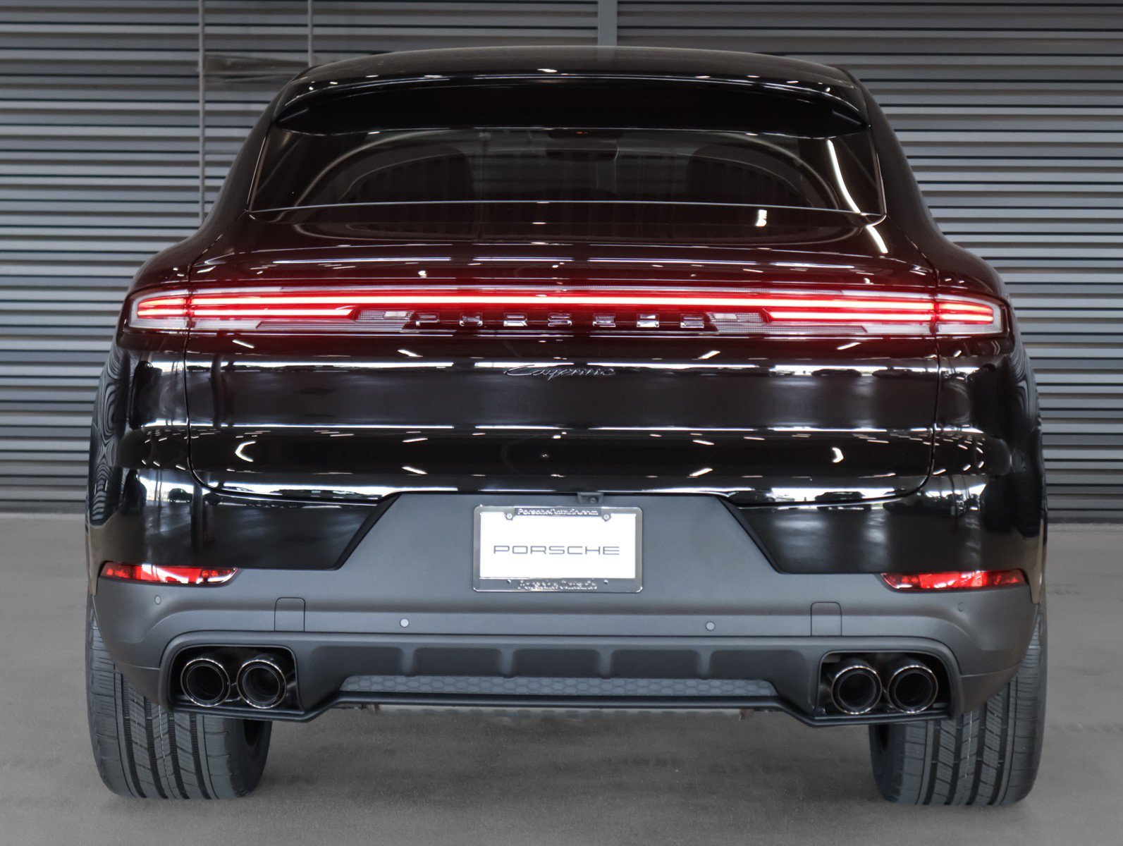 New 2026 Chromite Black Metallic Porsche Coupe image 9
