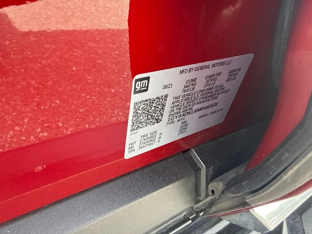 Used 2021 Red Cadillac Premium Luxury Platinum image 27