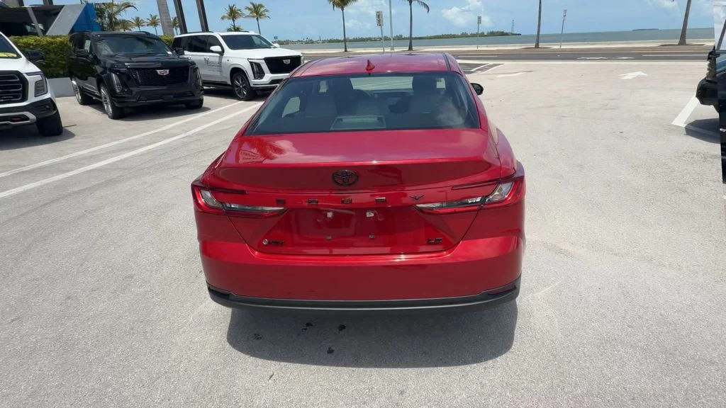 Used 2025 Red Toyota LE image 7