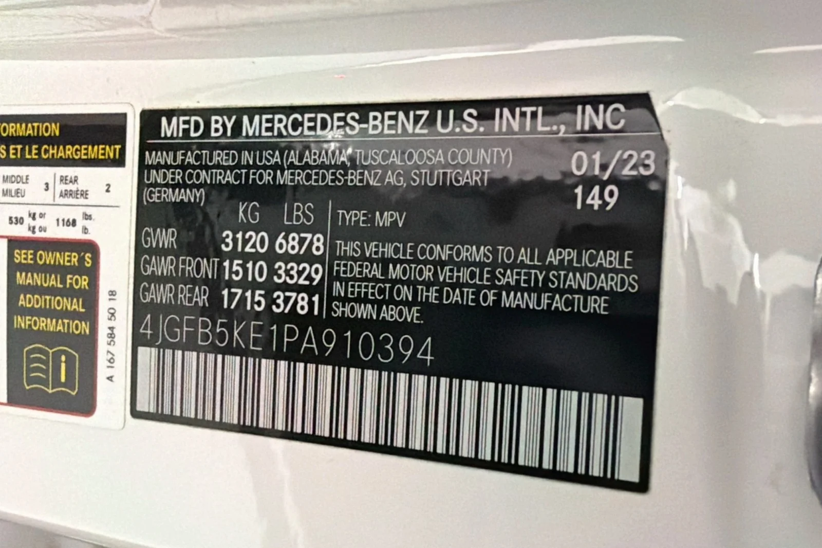 Certified Used 2023 Polar White Mercedes-Benz 450 image 26