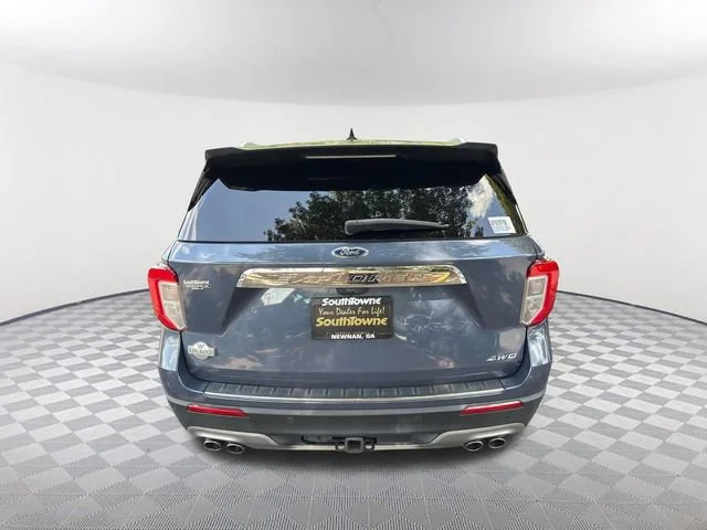 Used 2021 Blue Ford King Ranch image 6