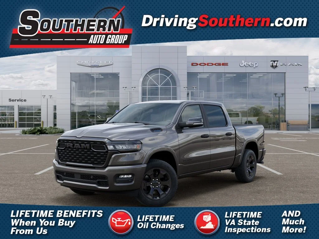 New 2026 Granite Crystal Metallic Clear-Coat Exterior Paint RAM Big Horn/Lone Star image 1