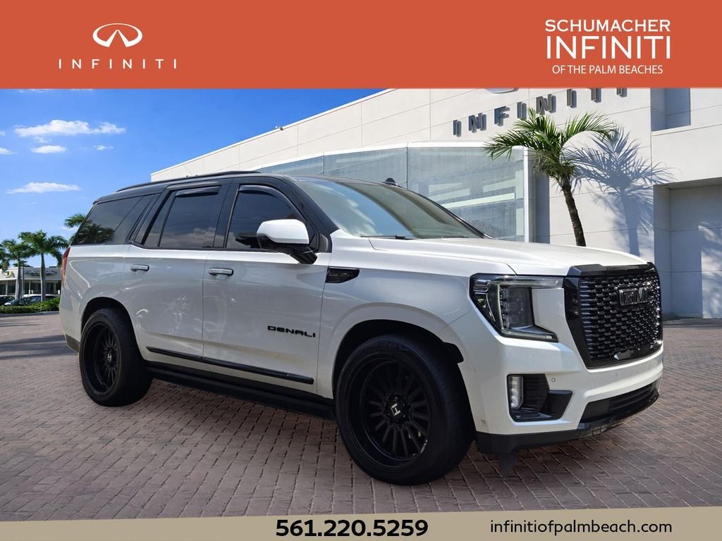 Used 2023 White GMC Denali image 1