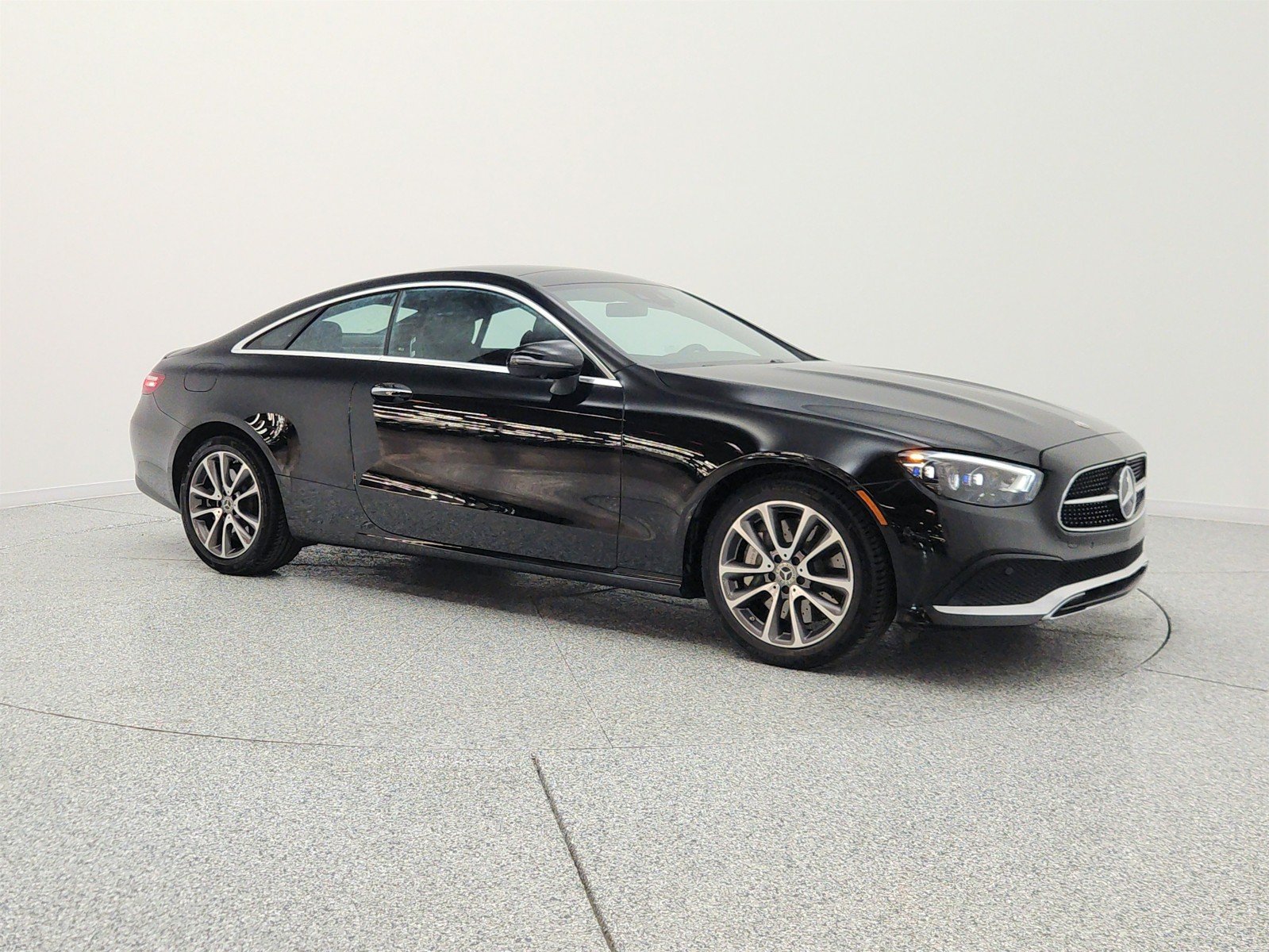 Certified Used 2023 Black Mercedes-Benz E 450 4MATIC® Coupe image 3