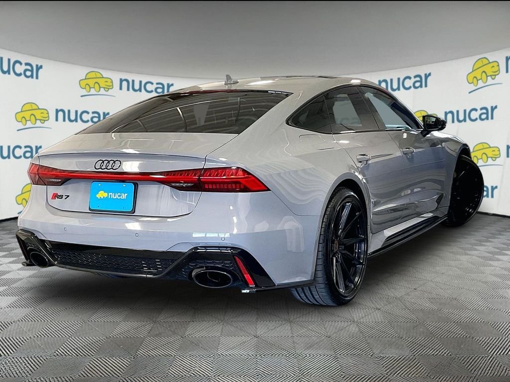 Used 2021 Gray Audi 4.0T image 6