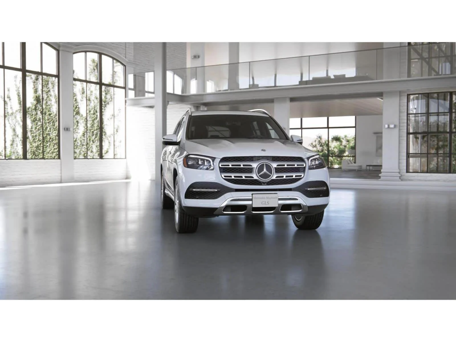 Used 2020 Polar White Mercedes-Benz GLS 450 image 9