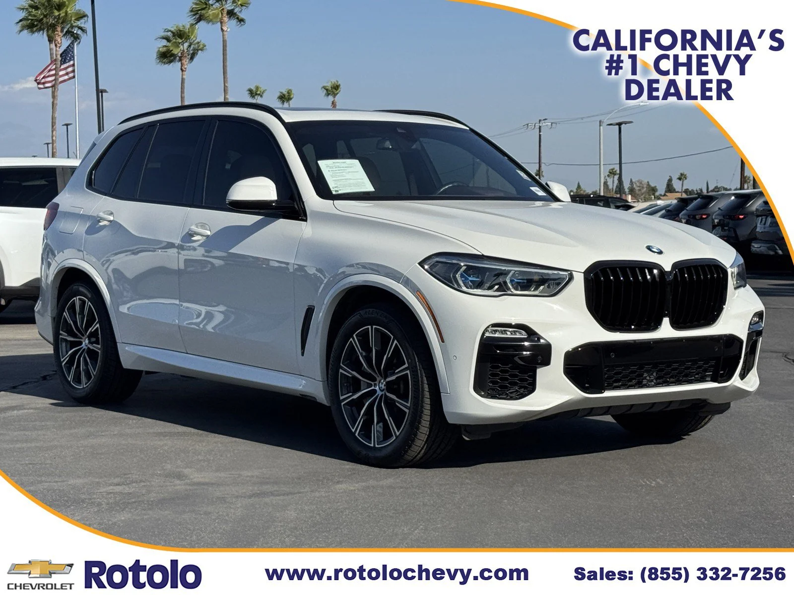 Used 2019 Alpine White BMW xDrive50i image 1