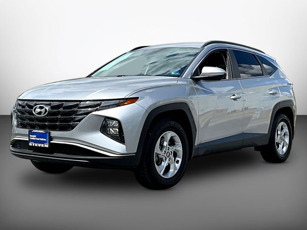 Certified Used 2022 Silver Hyundai SEL image 3